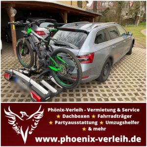 Anhängerkupplungs Fahrradträger Thule MTB