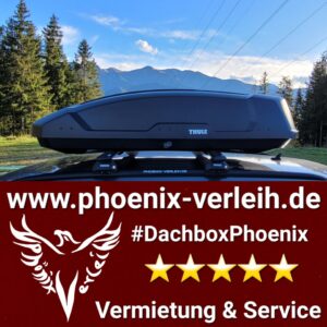 Dachbox mieten | Thule Force 3 L | 450 Liter | bis 75 kg