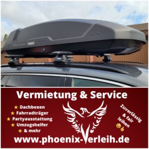 Auto Dachbox Thule Pacific 700 420 L Urlaub Ski Winter verleihen in  Nordrhein-Westfalen - Soest, Verleihservice. Verleih Gegenstände