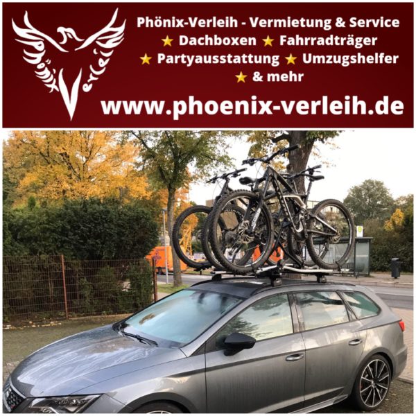 Fahrradträger Thule mieten Vermietung